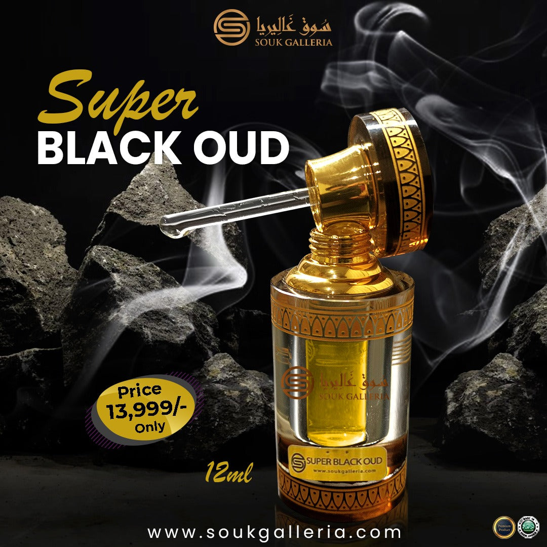 Super Black oud (Attar) Souk Galleria