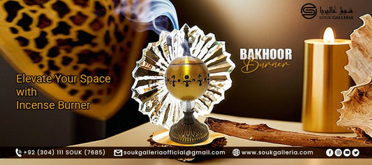 Discover the Divine Aroma: Bakhoor and Electric Incense Burners from Souk Galleria