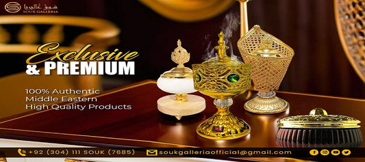 Transform Your Space with Souk Galleria’s Bakhoor and Electric Incense Burners