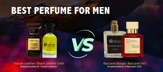 Black Leather Gold vs. Baccarat Rouge 540: Which Fragrance Defines Masculine Luxury?