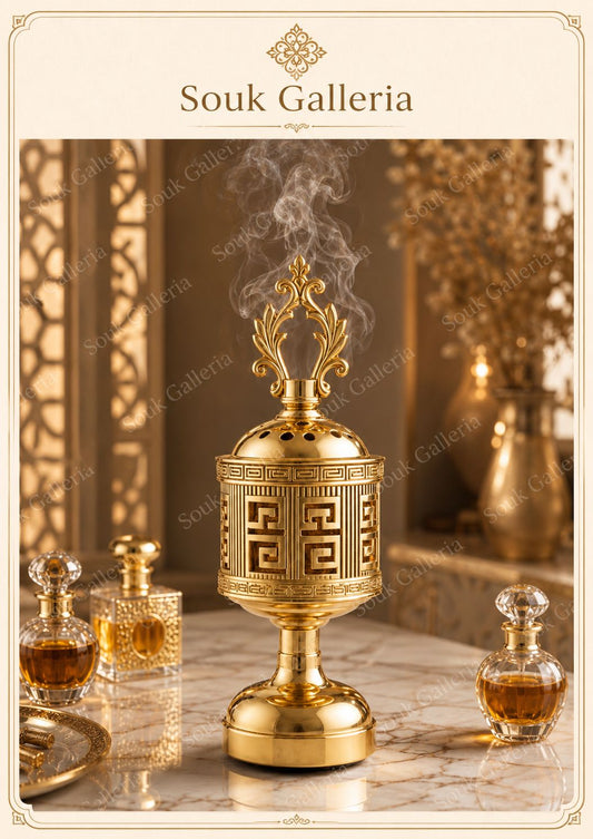Golden Charcoal Burner