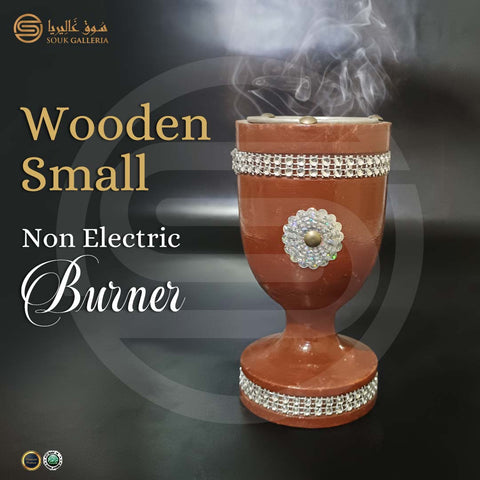 Wooden Small Non Electric Burner
