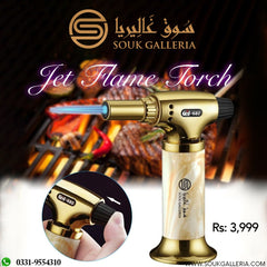 Jet Flame Torch - Stylish & Heavy Duty
