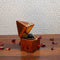 WOODEN PYRAMID 2 IN 1 INCENSE BURNER